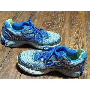 Brooks Adrenaline GTS  Tennis Shoes Blue/Green 8.5